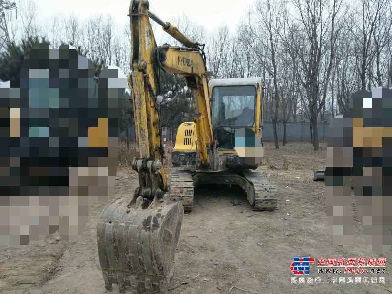 北京出售转让二手6000小时2010年现代R60挖掘机