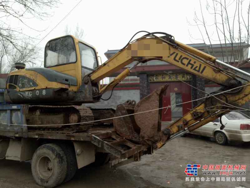 河南出售转让二手7000小时2009年玉柴YC60挖掘机
