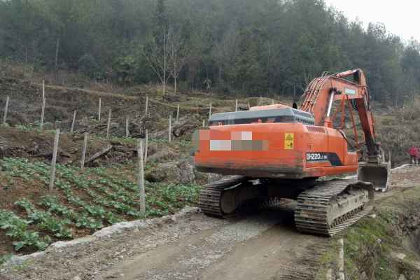 湖北出售转让二手5000小时2010年斗山DH220挖掘机