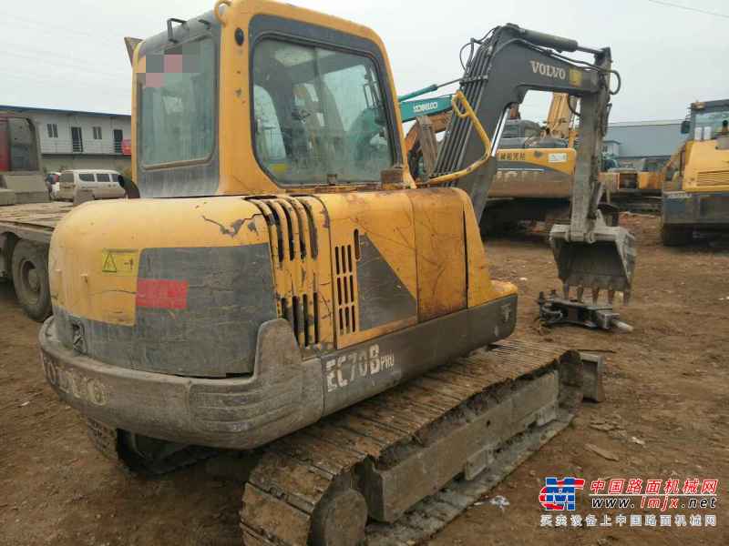 云南出售转让二手7200小时2011年沃尔沃EC55B挖掘机