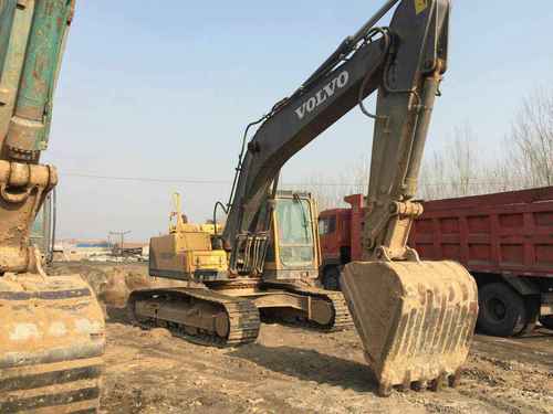 山西出售转让二手4000小时2011年沃尔沃EC210B挖掘机