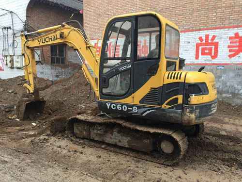山西出售转让二手3500小时2012年玉柴YC60挖掘机