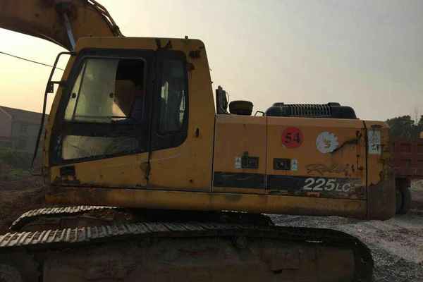江西出售转让二手10000小时2006年现代R225LC挖掘机