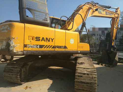 贵州出售转让二手5000小时2010年三一重工SY215C挖掘机
