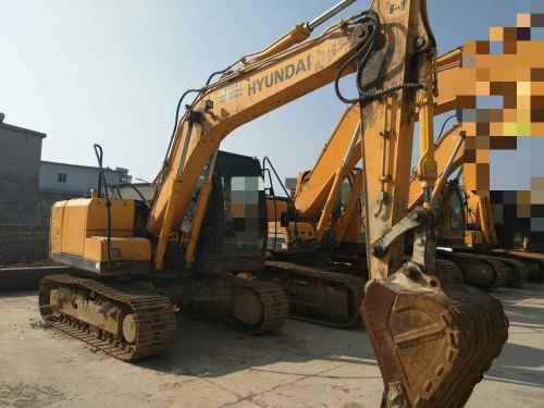 贵州出售转让二手3500小时2013年现代R110挖掘机