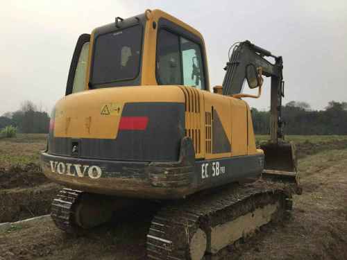 江西出售转让二手10000小时2010年沃尔沃EC55B挖掘机