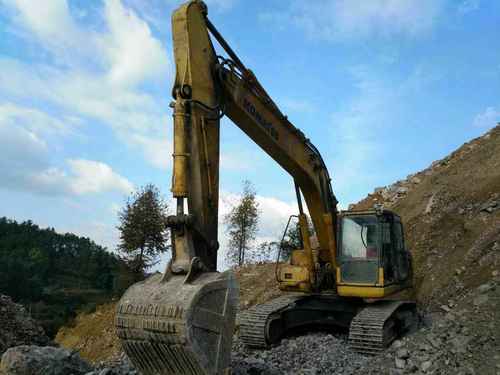 贵州出售转让二手6287小时2008年小松PC220挖掘机
