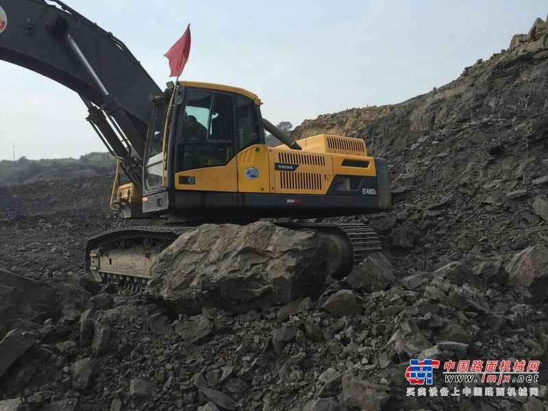 山西出售转让二手10900小时2012年沃尔沃EC480DL挖掘机