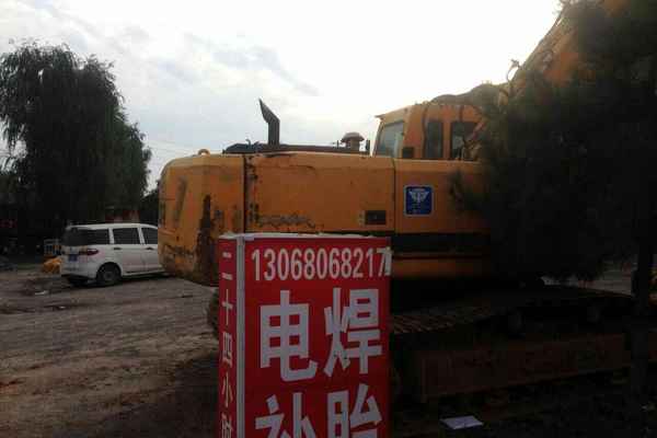 山西出售转让二手12000小时2008年现代R335LC挖掘机