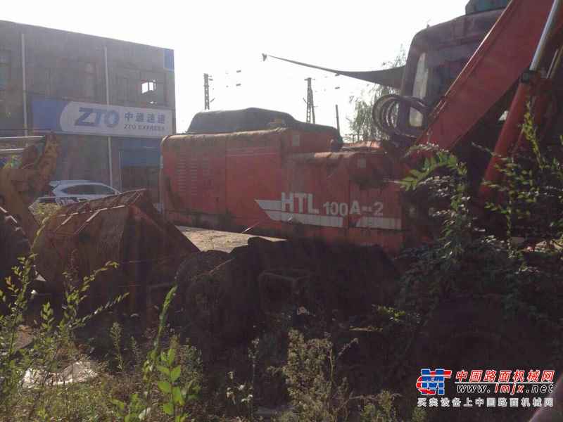 山西出售转让二手5600小时2008年恒特重工轮挖HTL100A挖掘机