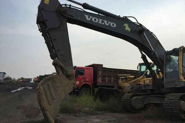 山西出售转让二手16000小时2011年沃尔沃EC460BLC挖掘机
