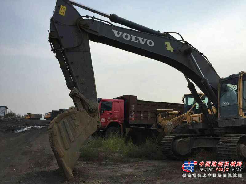 山西出售转让二手16000小时2011年沃尔沃EC460BLC挖掘机