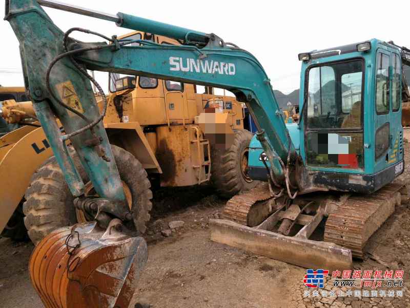 贵州出售转让二手9000小时2009年山河智能SWE60E挖掘机