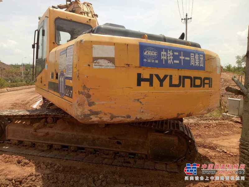 江西出售转让二手5626小时2008年现代R225LC挖掘机