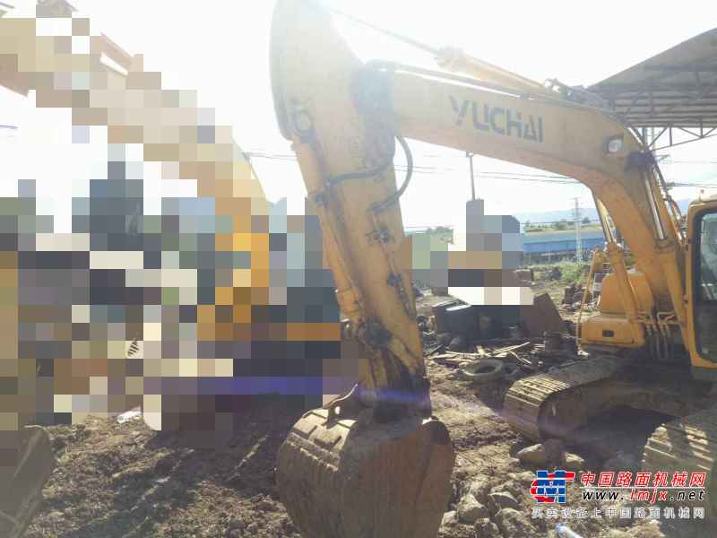 云南出售转让二手4200小时2010年玉柴YC135挖掘机