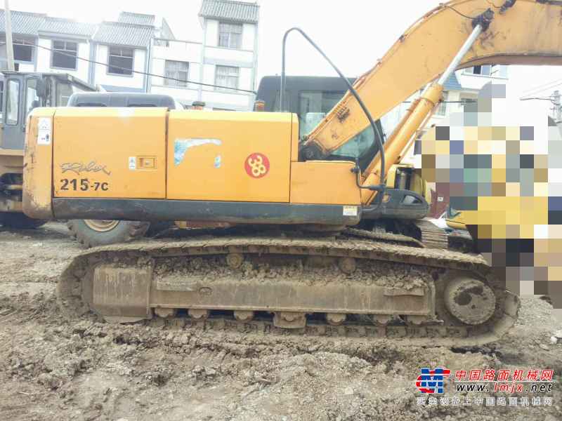 云南出售转让二手6461小时2012年现代R215挖掘机