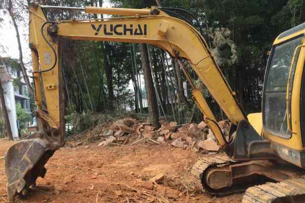 江西出售转让二手12000小时2007年玉柴YC60挖掘机