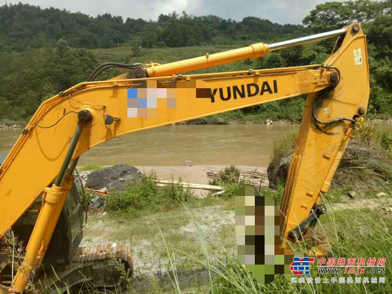 云南出售转让二手4257小时2013年现代R225LC挖掘机