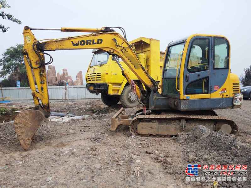 山西出售转让二手4600小时2012年沃得重工W260挖掘机