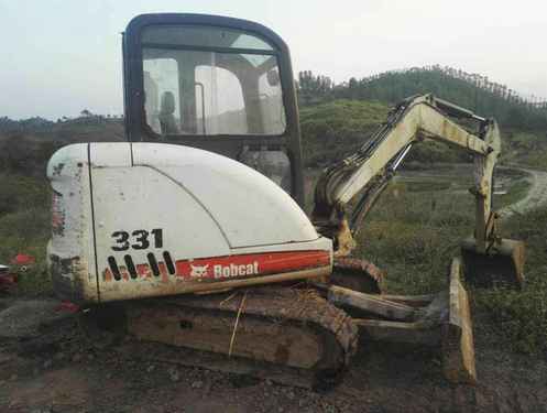 广东出售转让二手7200小时2011年山猫MX331挖掘机