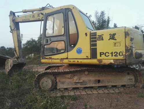 广东出售转让二手13500小时2002年小松PC120挖掘机