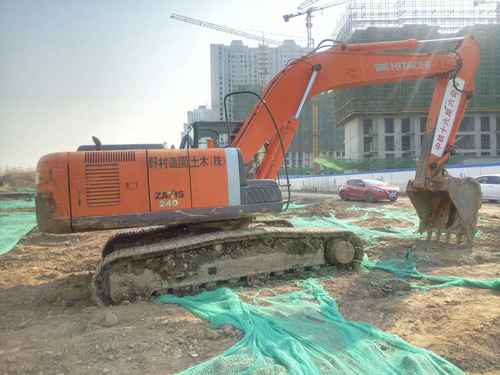 河北出售转让二手8200小时2009年日立ZX240挖掘机
