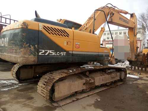 甘肃出售转让二手5100小时2012年现代R275LC挖掘机