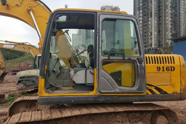 重庆出售转让二手5800小时2013年山重建机JCM916D挖掘机
