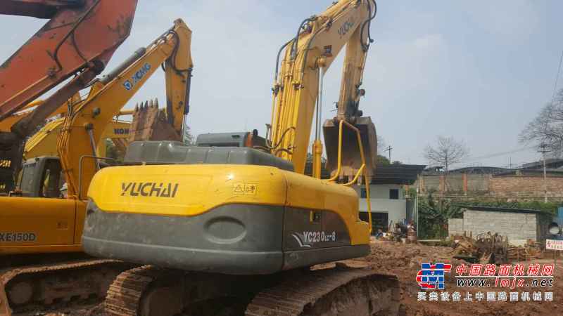 重庆出售转让二手4320小时2014年玉柴YC230LC挖掘机