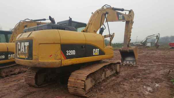重庆出售转让二手5001小时2013年卡特彼勒320D挖掘机