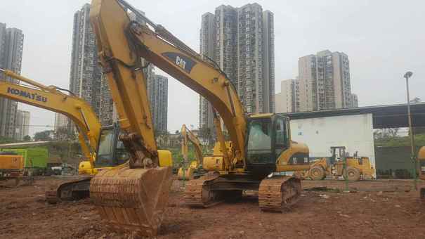 重庆出售转让二手11520小时2007年卡特彼勒325C挖掘机