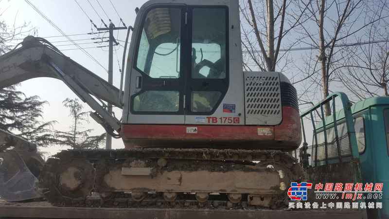 山东出售转让二手6500小时2014年竹内TB175C挖掘机