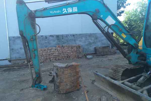 山西出售转让二手6000小时2009年久保田KX161挖掘机