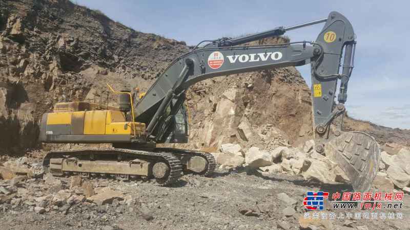 山西出售转让二手2000小时2012年沃尔沃EC380DL挖掘机