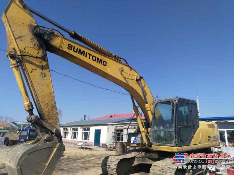 黑龙江出售转让二手13000小时2009年住友SH210挖掘机