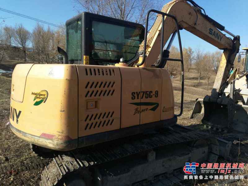 黑龙江出售转让二手2000小时2012年三一重工SY75C挖掘机