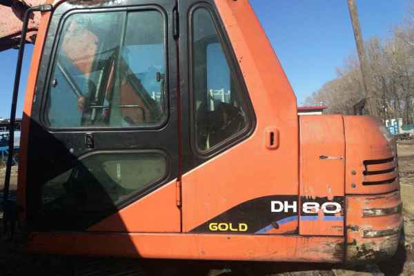 黑龙江出售转让二手7000小时2010年斗山DH80GOLD挖掘机