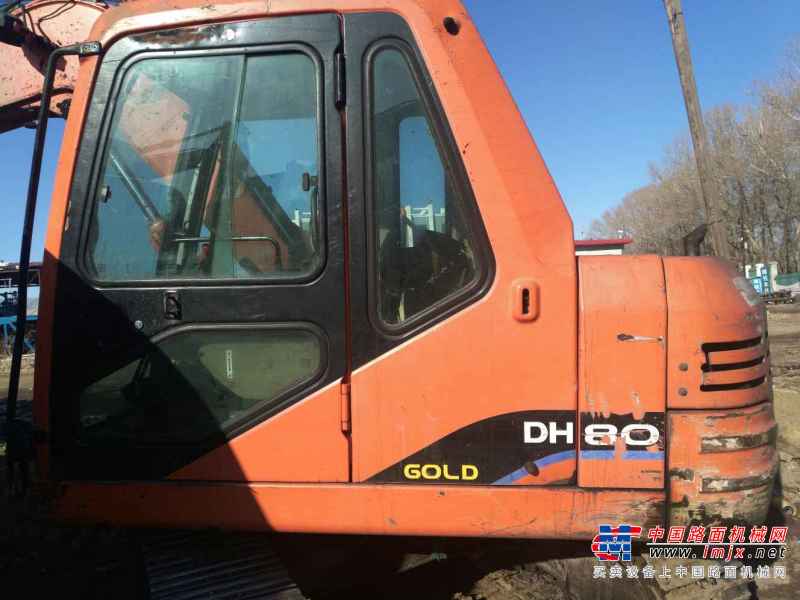 黑龙江出售转让二手7000小时2010年斗山DH80GOLD挖掘机