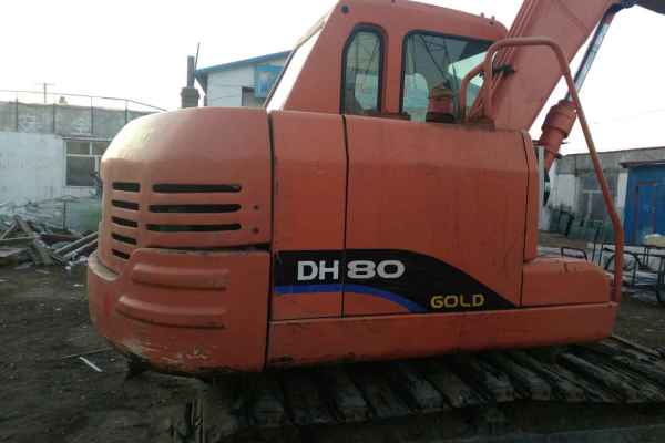 黑龙江出售转让二手9000小时2009年斗山DH80GOLD挖掘机