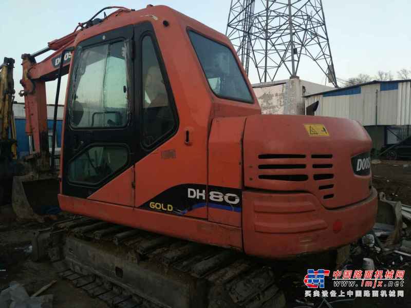 黑龙江出售转让二手9000小时2009年斗山DH80GOLD挖掘机