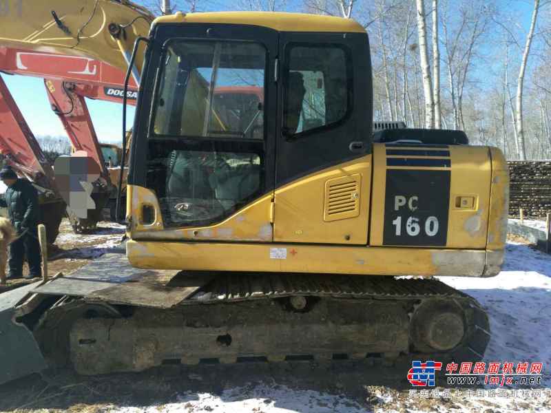 黑龙江出售转让二手6000小时2011年小松PC130挖掘机