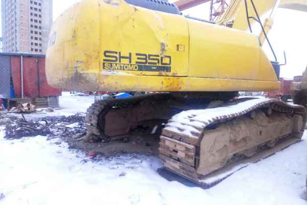 甘肃出售转让二手7500小时2012年住友SH350HD挖掘机