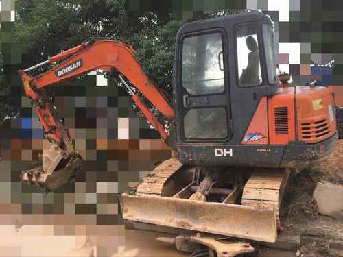 江西出售转让二手7800小时2010年斗山DH55挖掘机