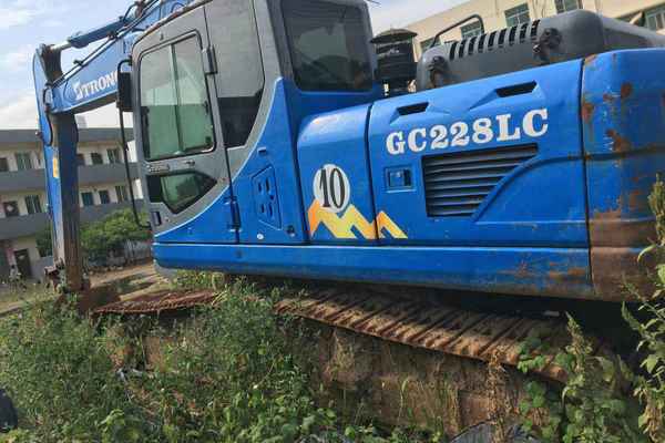 江西出售转让二手3600小时2012年山重建机GC228LC挖掘机