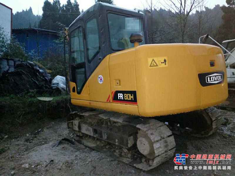 贵州出售转让二手7258小时2012年福田雷沃FR85H挖掘机