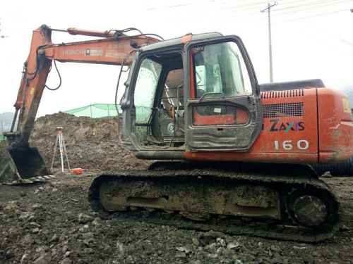 贵州出售转让二手8307小时2011年日立ZX130H挖掘机