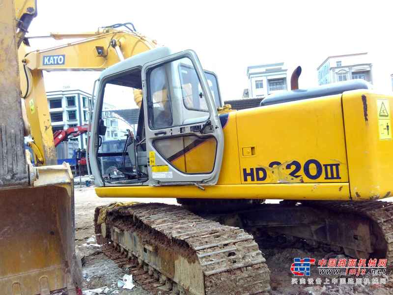 广东出售转让二手5000小时2003年加藤HD820E挖掘机