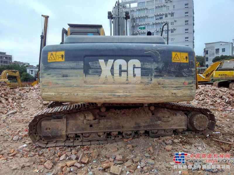 广东出售转让二手5000小时2008年徐挖XCG240LC挖掘机