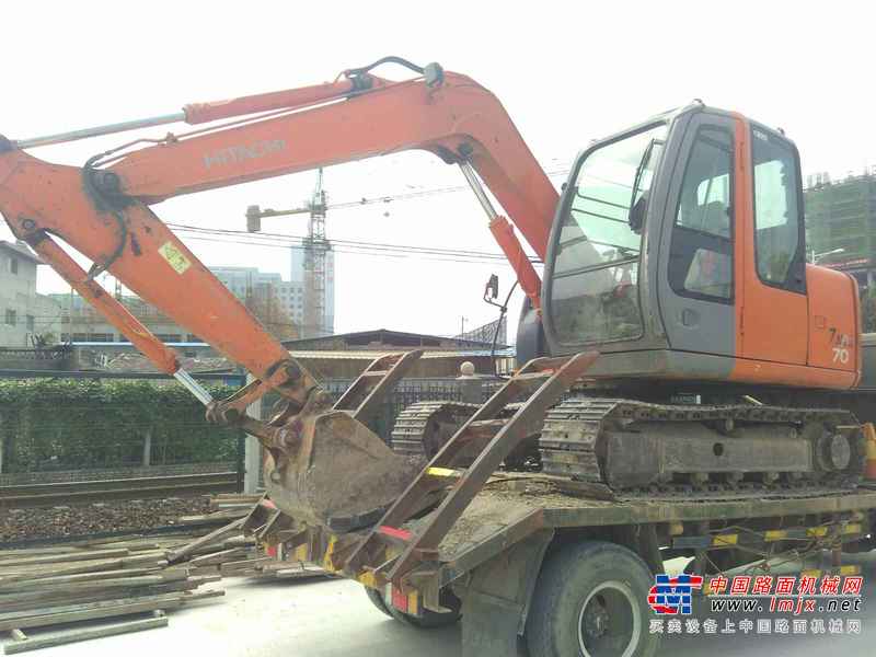 山西出售转让二手11535小时2009年日立ZX70挖掘机