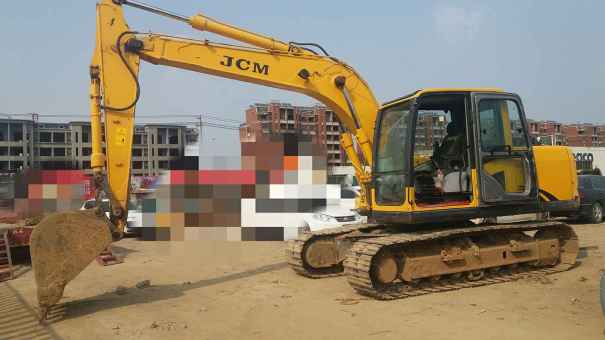 山东出售转让二手3600小时2014年山重建机JCM916D挖掘机